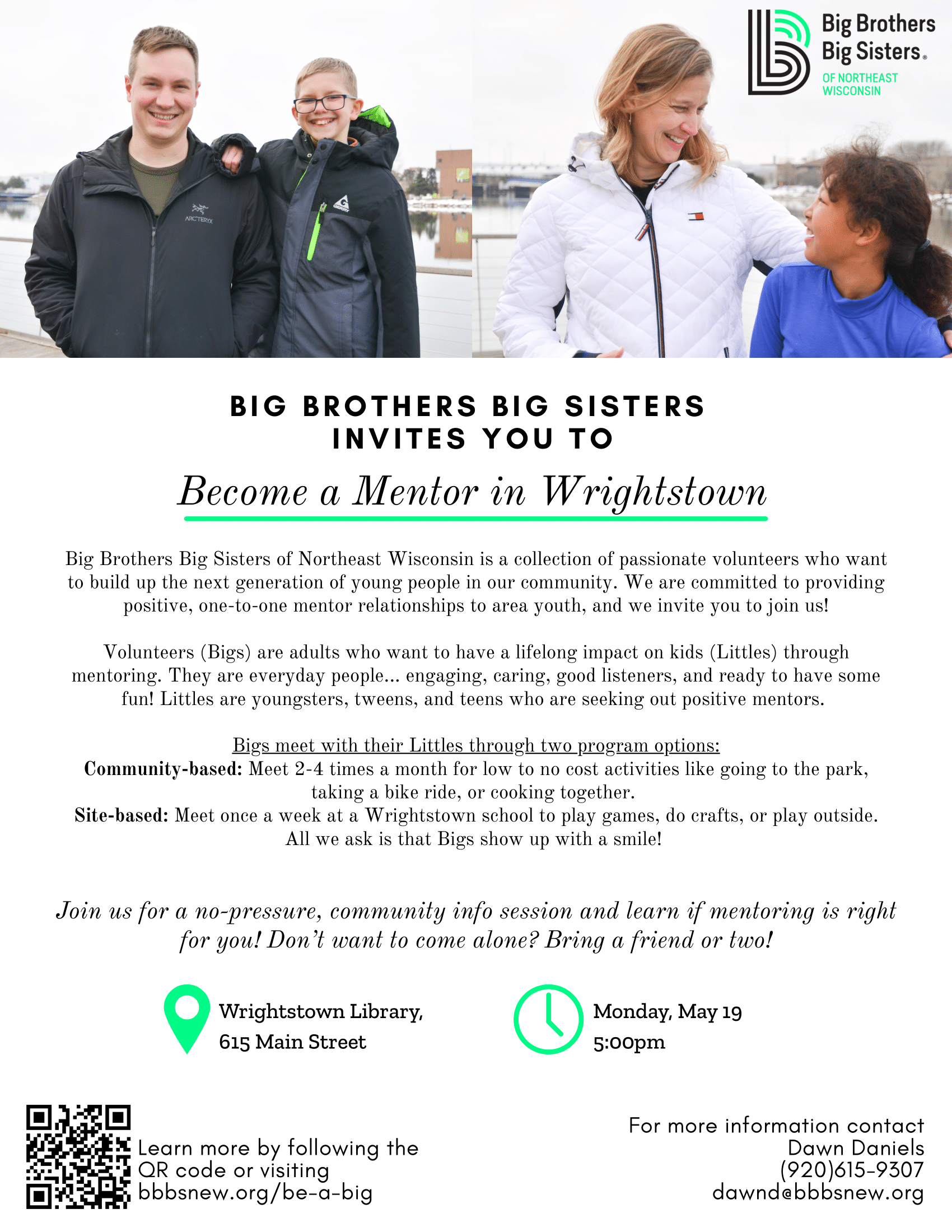 Big Brothers Big Sisters Flier